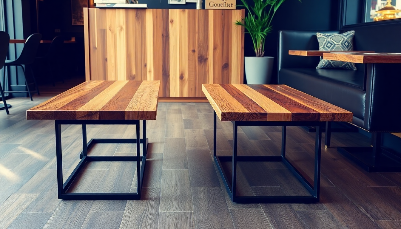 Las Mejores Mesas para Cafetería en 2026: Guía Completa para Elegir el Mobiliario Ideal
