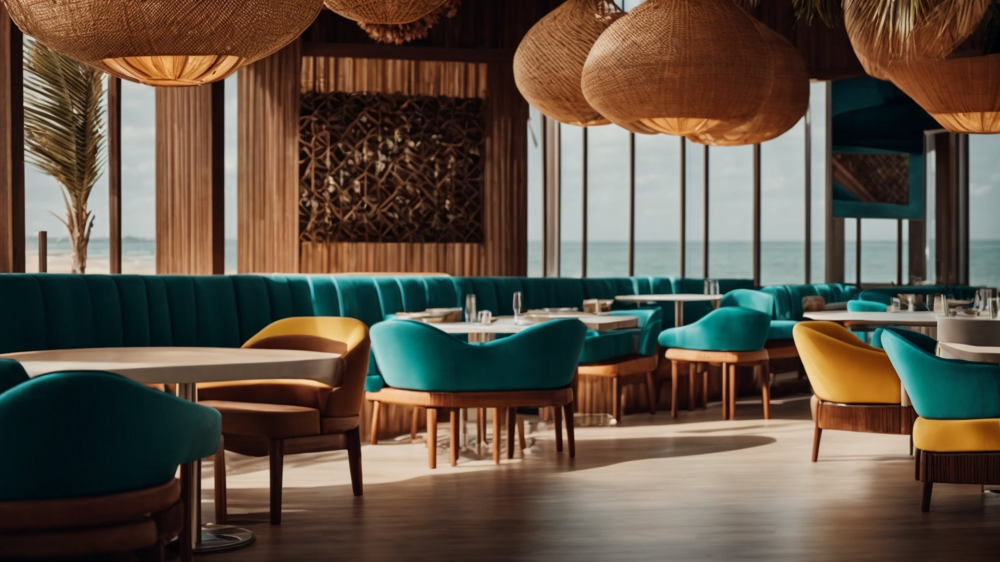 Mobiliario de Restaurante en Cancun. Durabilidad y Resistencia para Zonas Turisticas de Alto Tráfico y Salinidad Marina