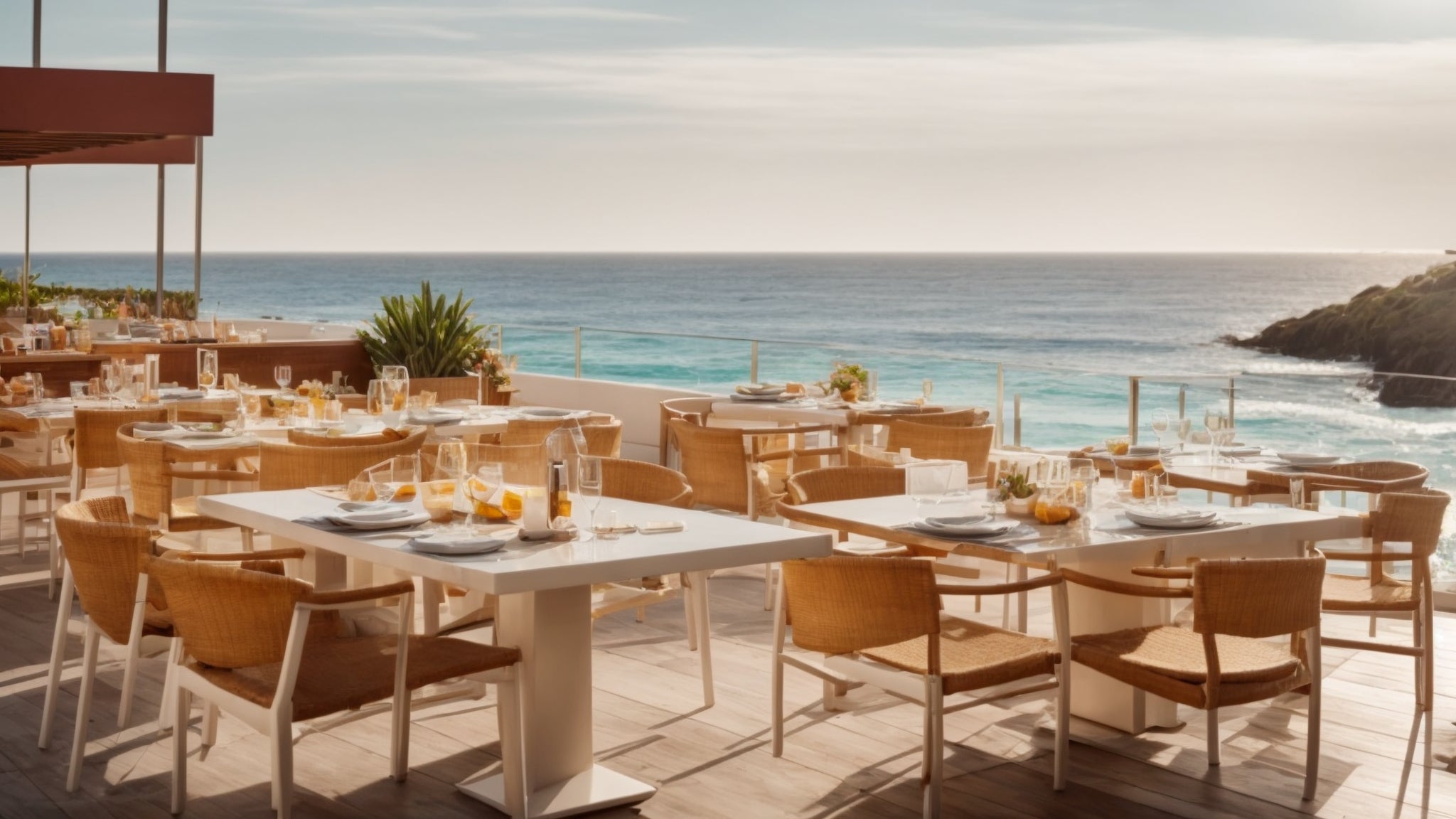 Mobiliario de Restaurante en Puerto Vallarta. Moderno, Duradero y Resistente al Clima Costero