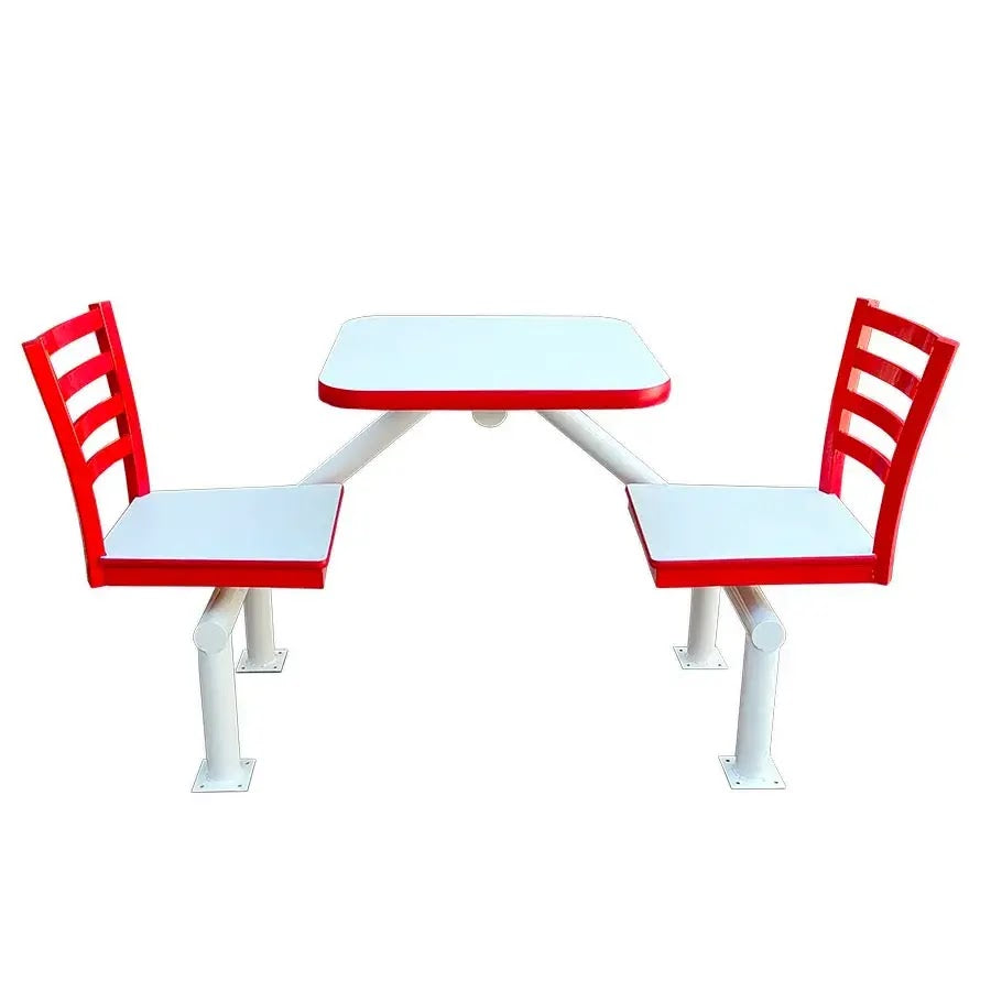 Conjunto Fast Food asiento tapizado para restaurante - MobliBar
