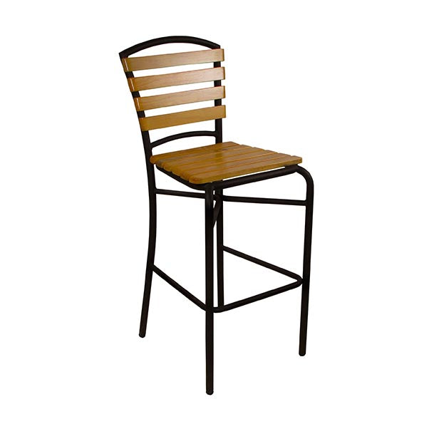 Banco de metal y madera Springfield