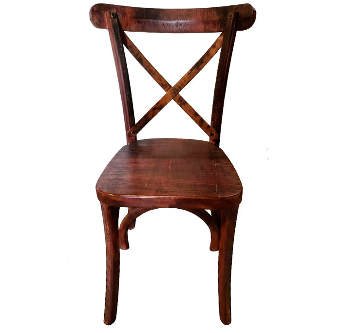 Silla de Madera Crossback para restaurante - MobliBar