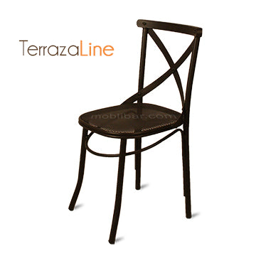 Silla de Metal Bistro Paul Bert para restaurante - MobliBar