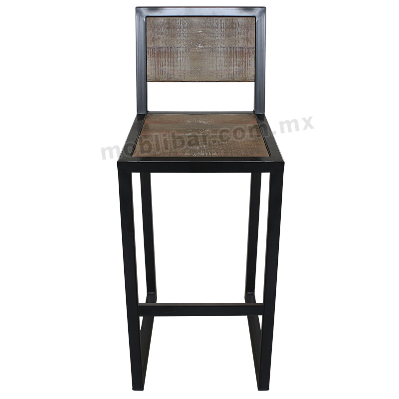 Banco Alto de Madera Laffite