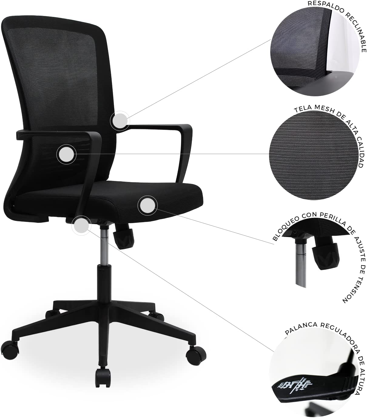 Silla Ejecutiva Cardona 249 N 9