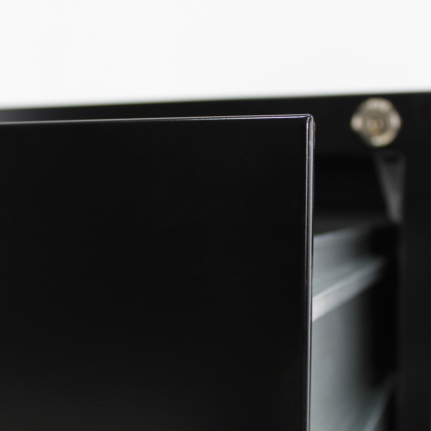 Archivero Metálico 2 gavetas Oficio 14113 Negro 5