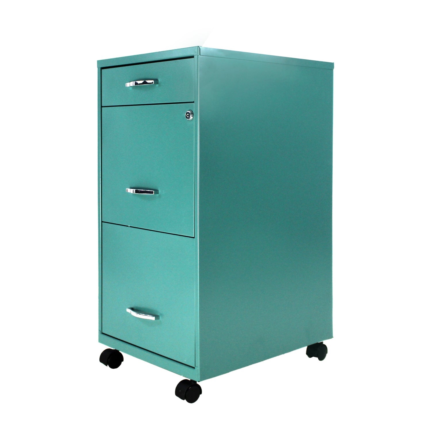 Archivero Metálico 2+1 gavetas Carta móvil 24421