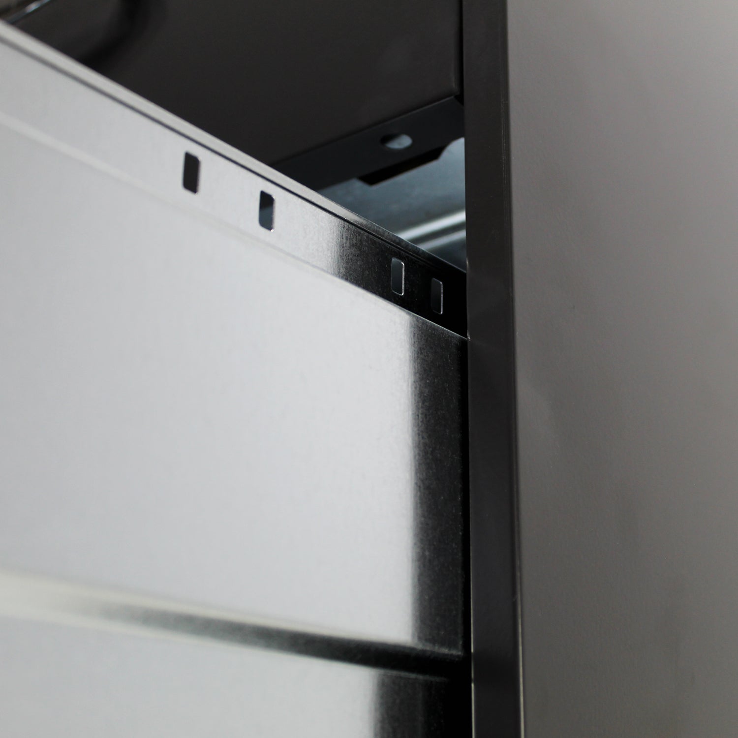 Archivero Metálico 4 gavetas Carta 16255 Grafito 6