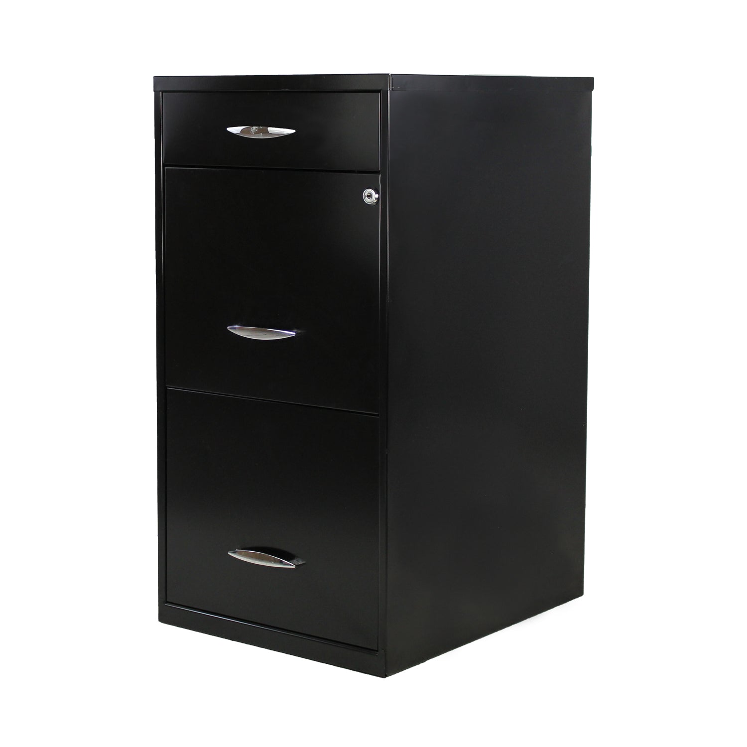 Archivero Metálico  2+1 gavetas Carta 17056 Negro