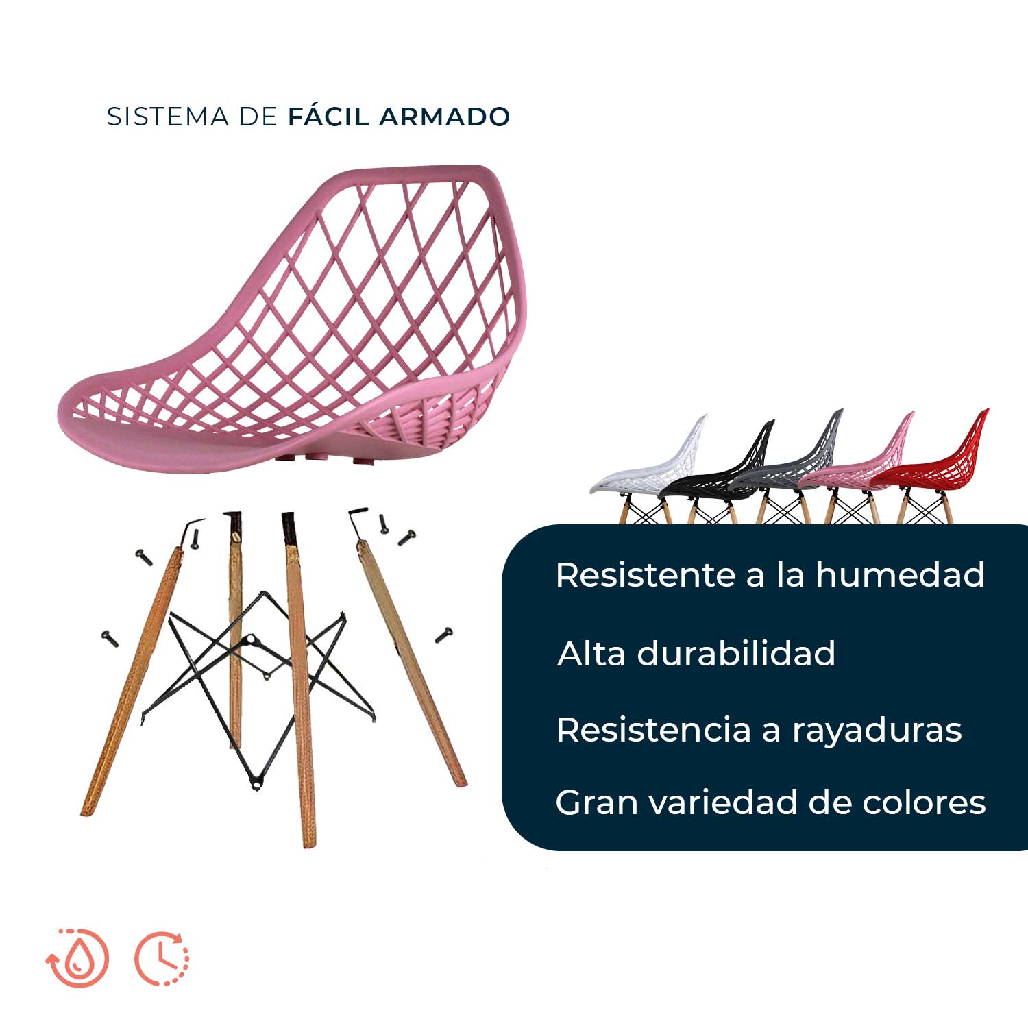 Set de 2 Sillas Oslo Vento 4