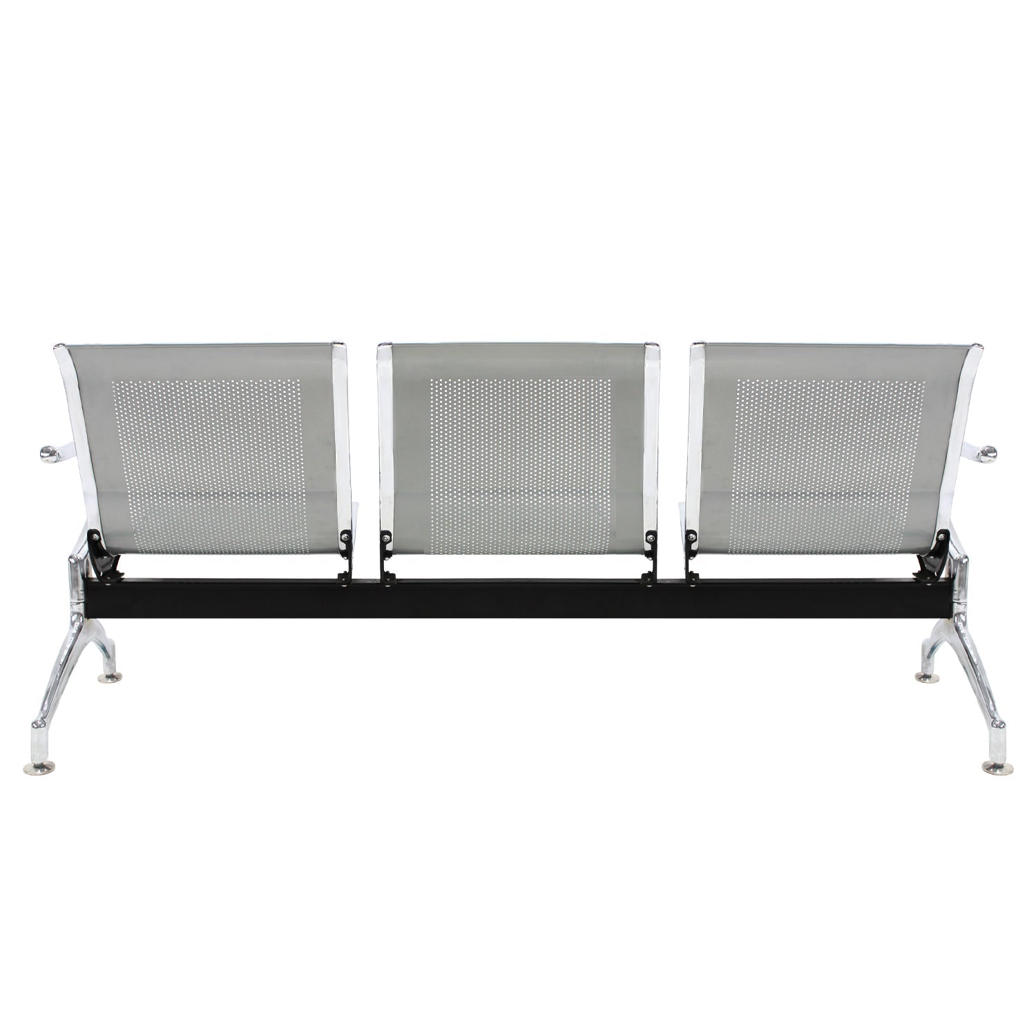 Banca De 3 Plazas Metálica 4