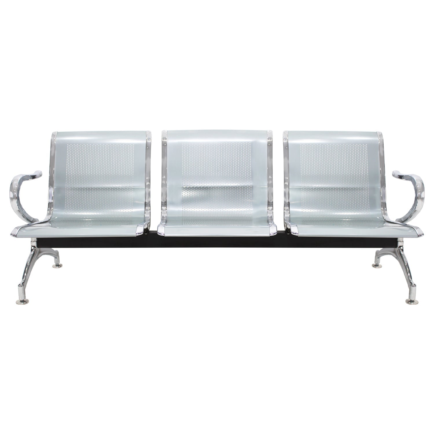 Banca De 3 Plazas Metálica