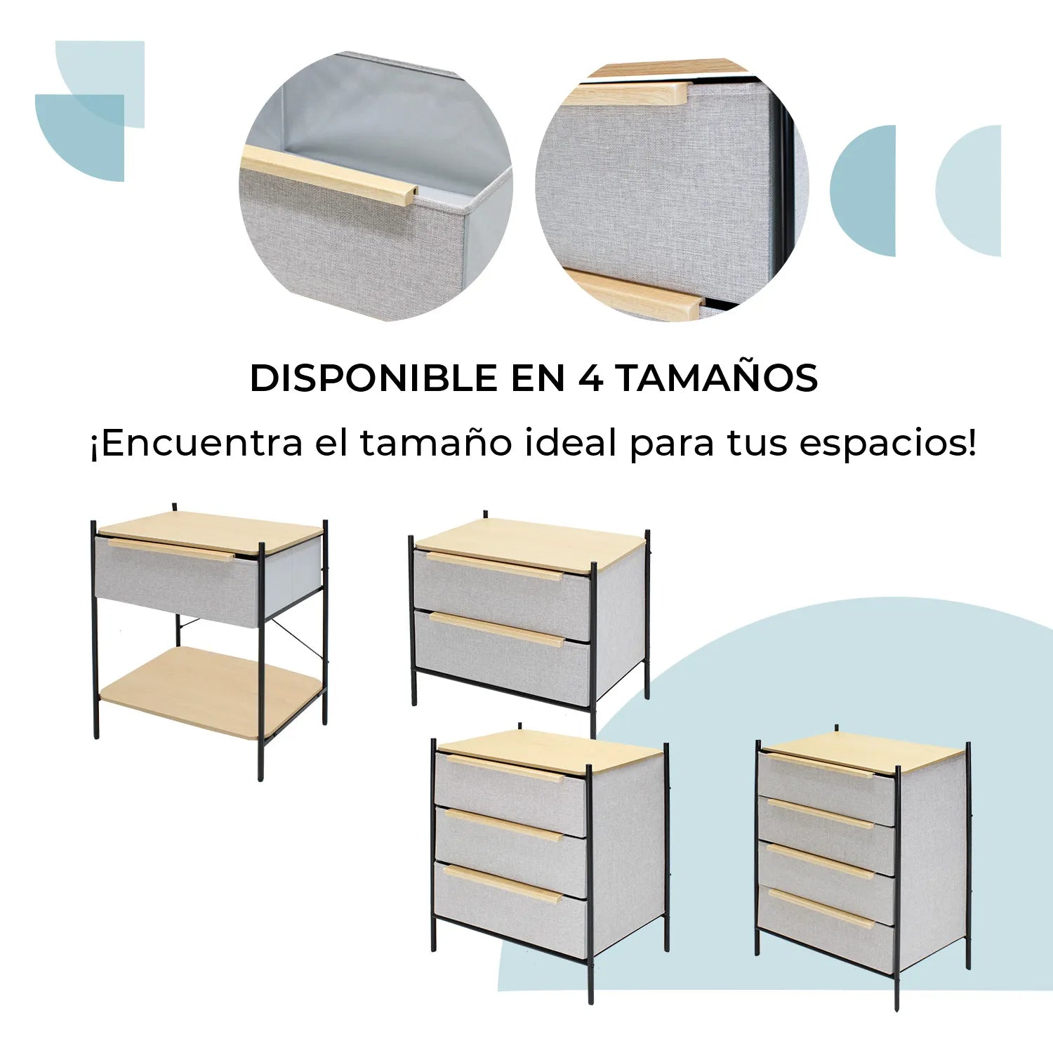 Cajonera Organizador Pilsen 4 Cajones 9