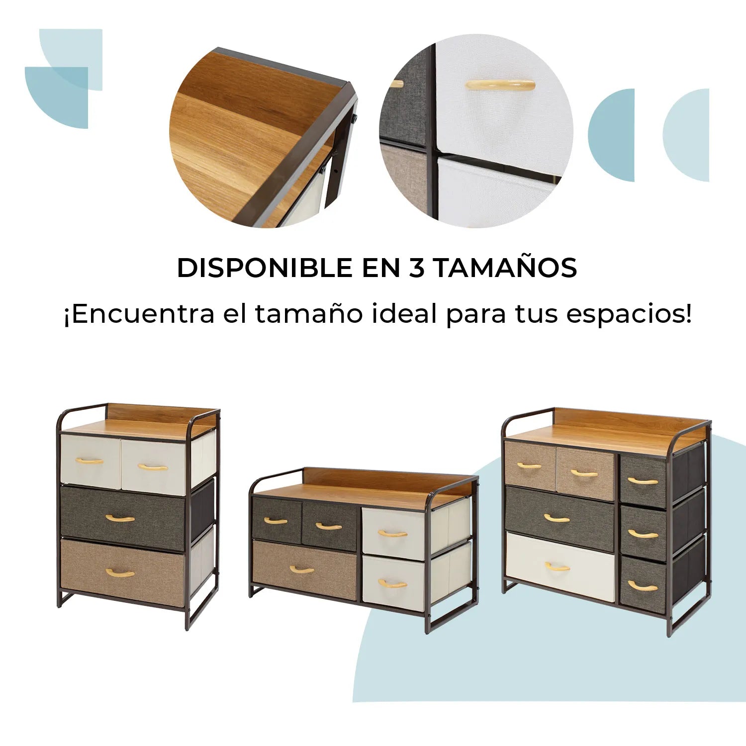 Credenza Organizador Banska 5 Cajones 10