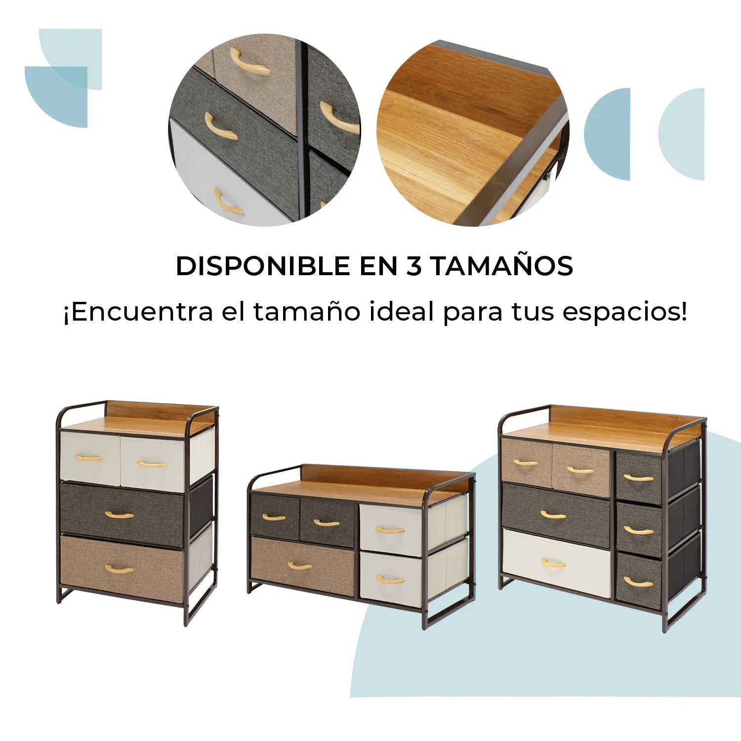 Cajonera Organizador Banska 7 Cajones 9