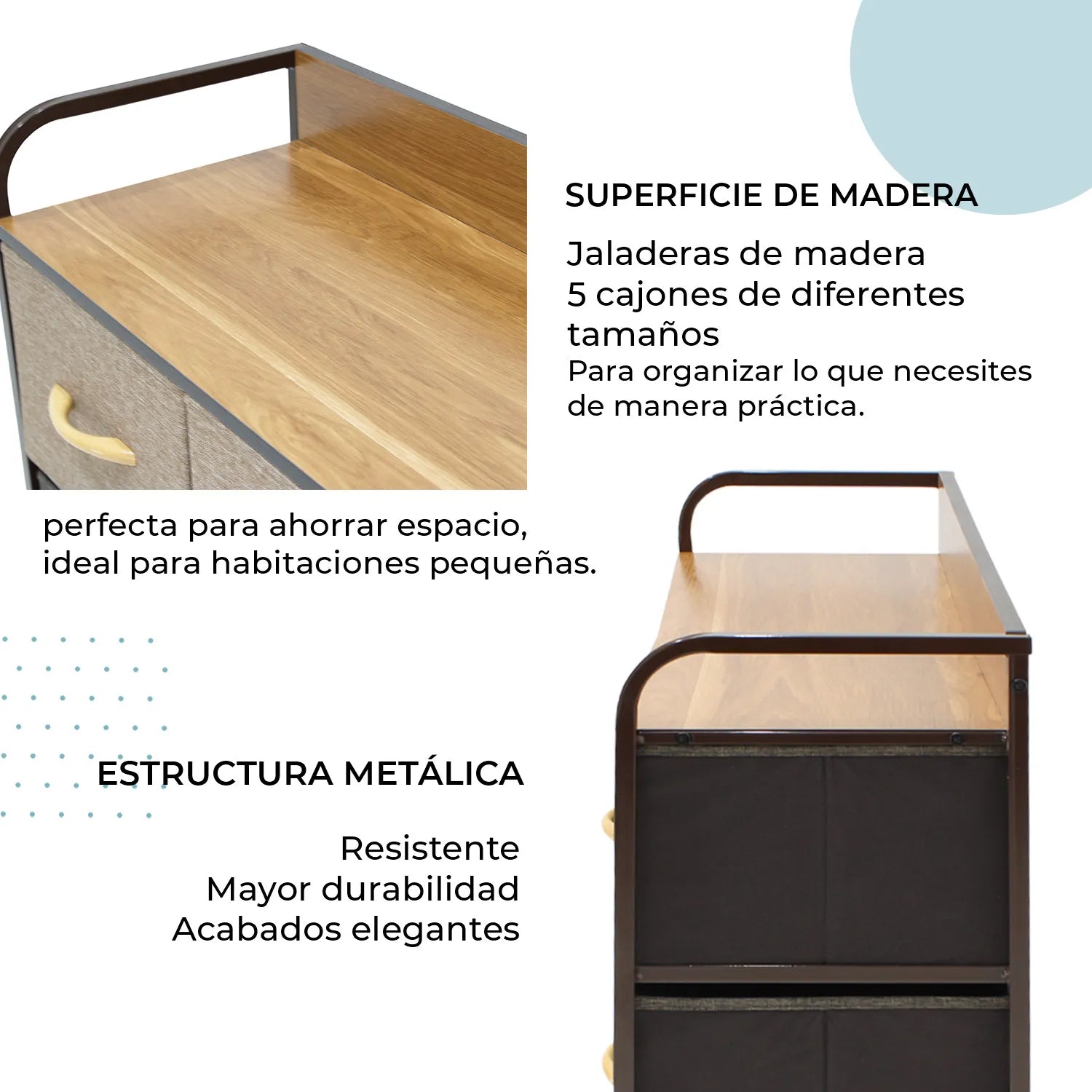 Cajonera Organizador Banska 7 Cajones 8