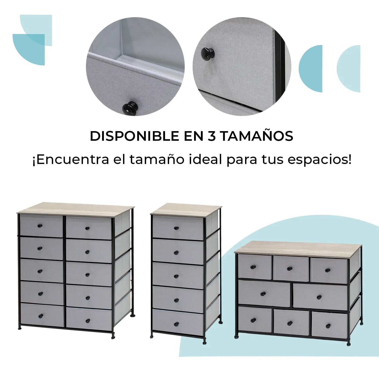 Credenza Organizador Sava 8 Cajones 9