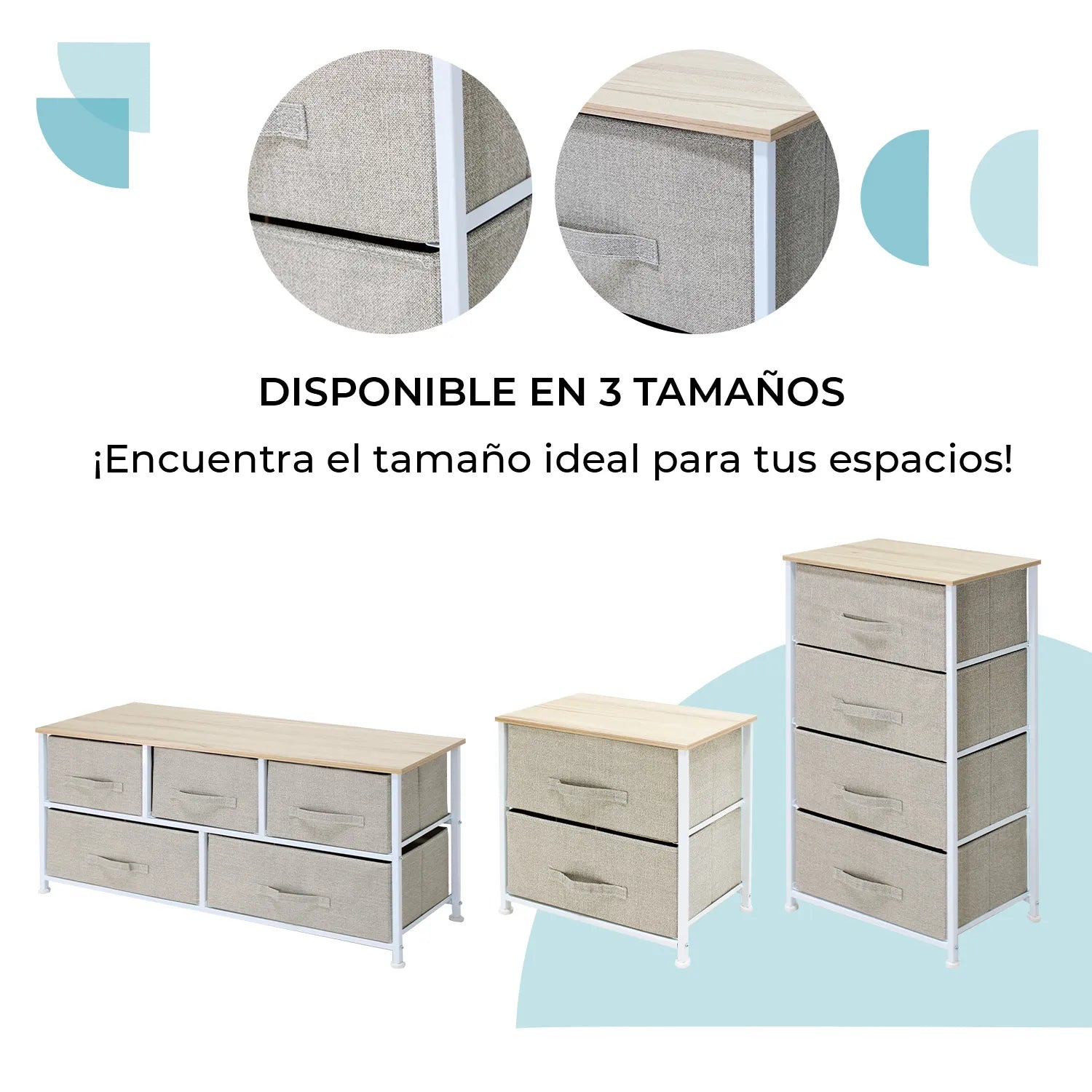 Cajonera Organizador Carintia 4 Cajones 9