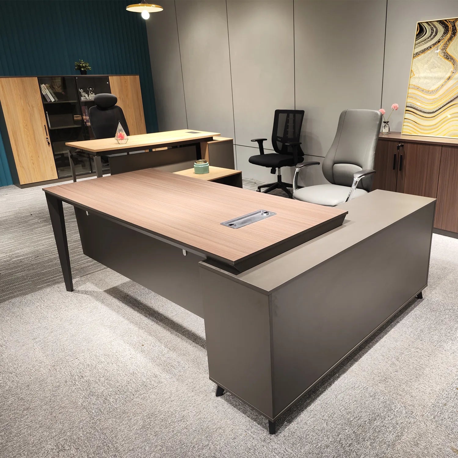 Escritorio ejecutivo Cracovia 180 Lateral 5