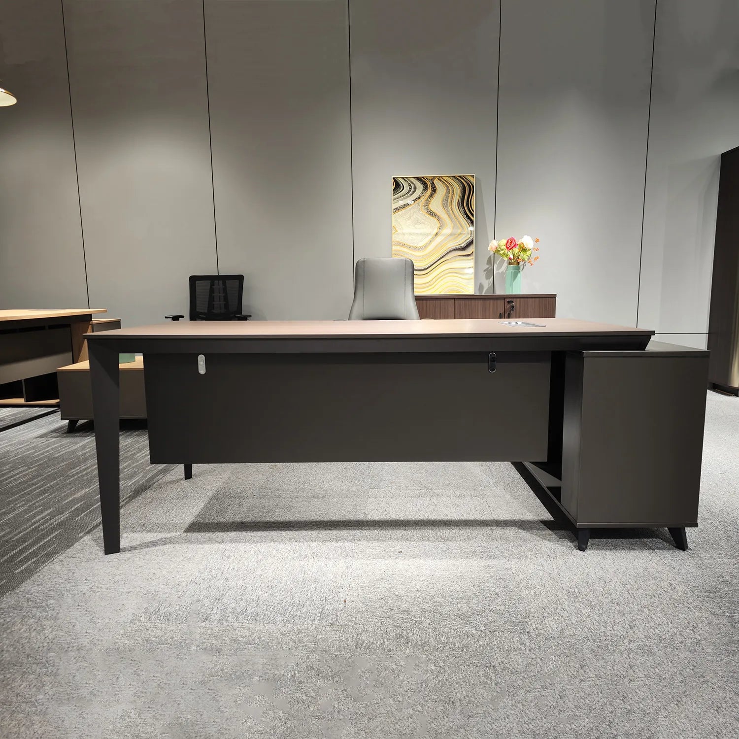 Escritorio ejecutivo Cracovia 180 Lateral 4