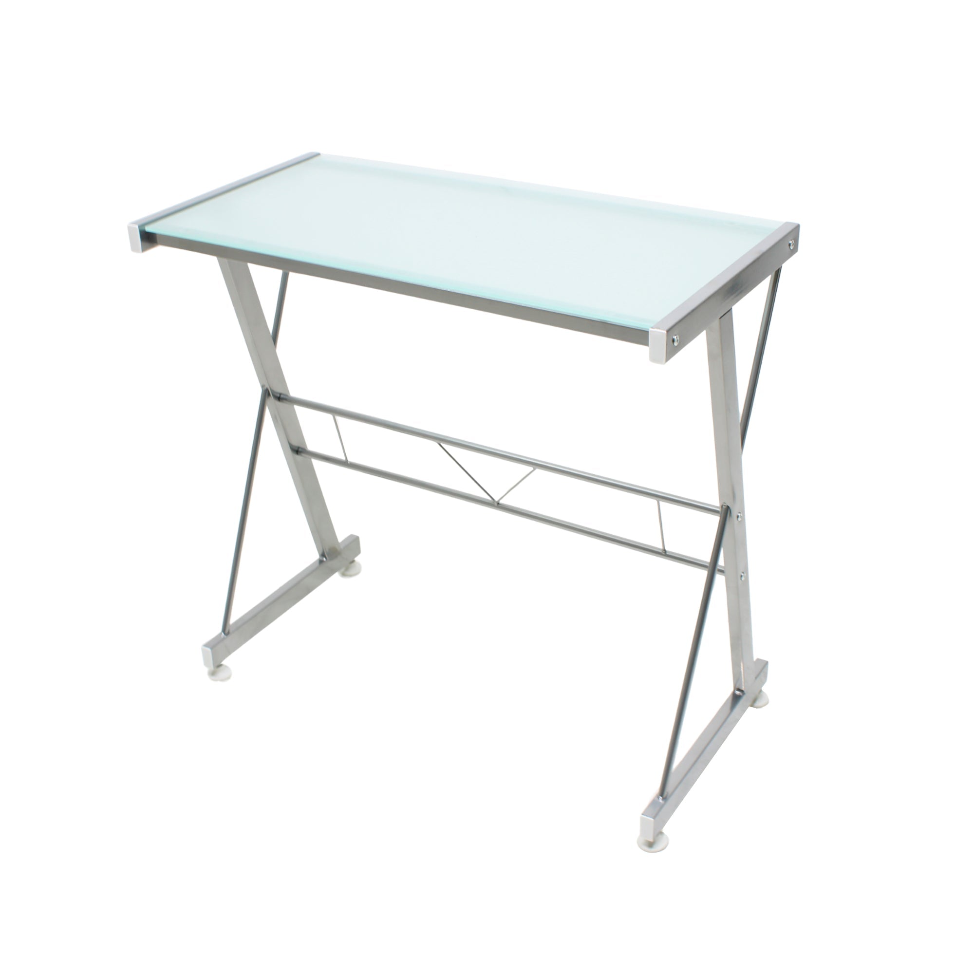 ESCRITORIO JM-907GE CRISTAL ESMERILADO