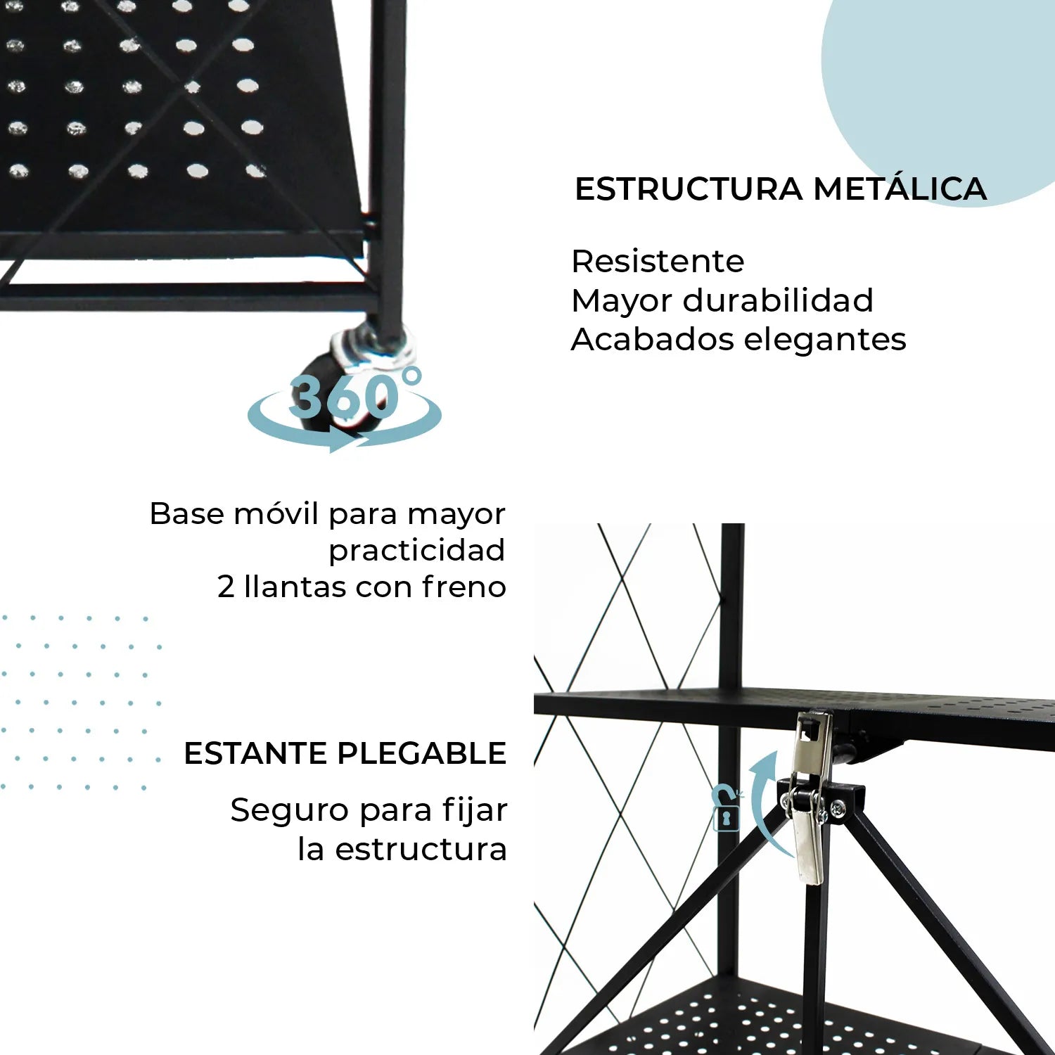 Estante plegable Tartu  1685 Alto 9