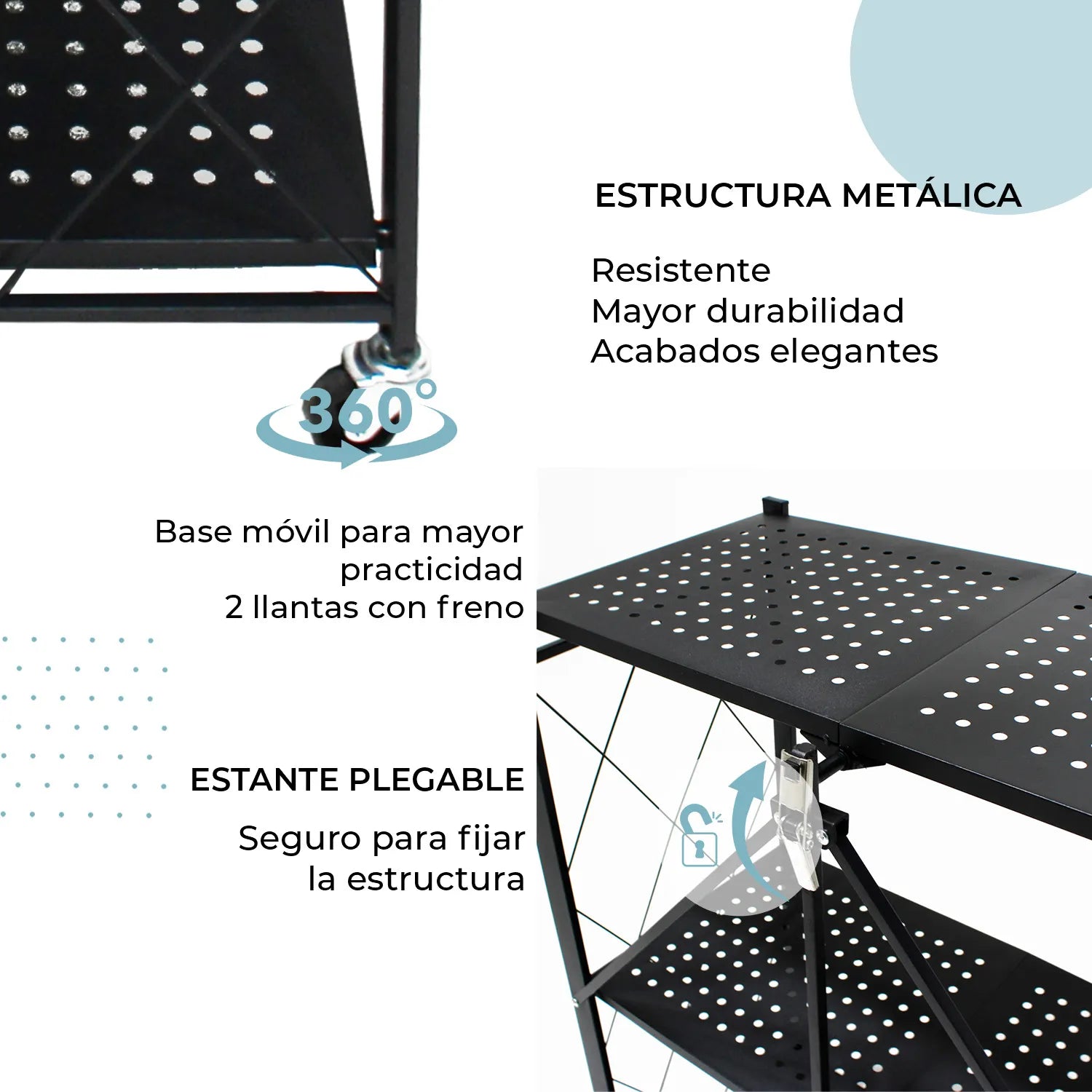 Estante plegable Tartu 1683 Bajo 9