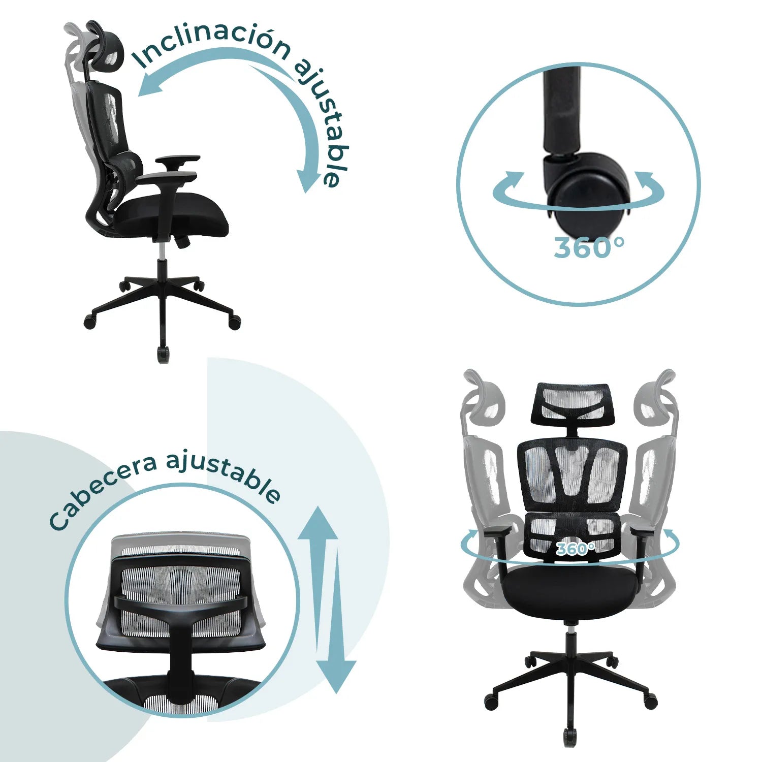 Silla Directiva Vilna 8348 10