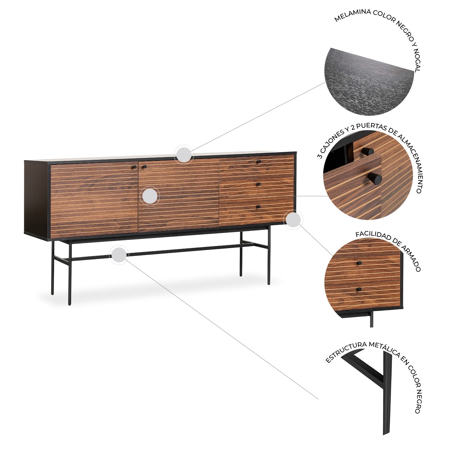 Credenza Piamonte 6