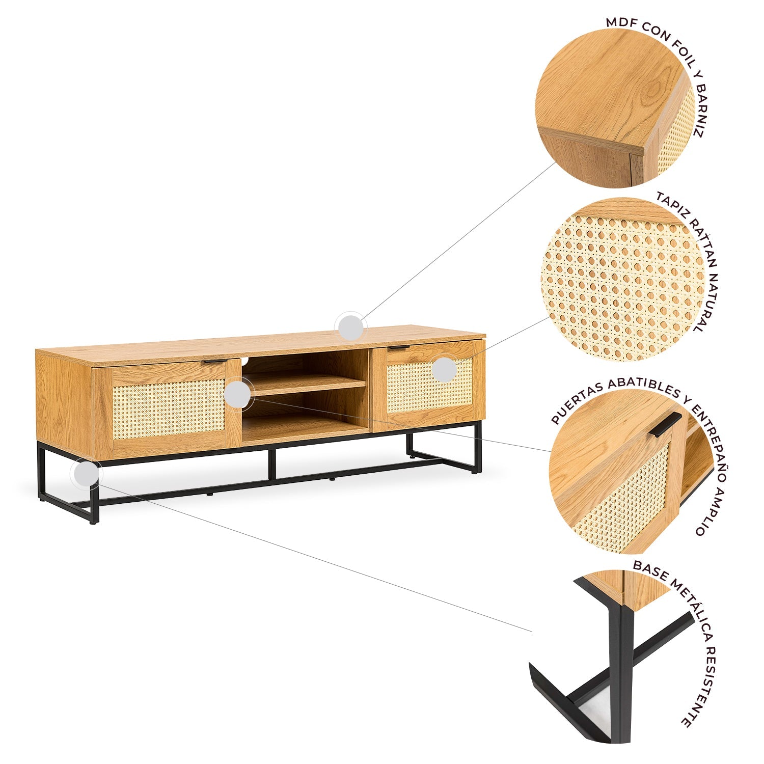 Mueble de TV XelHa 6