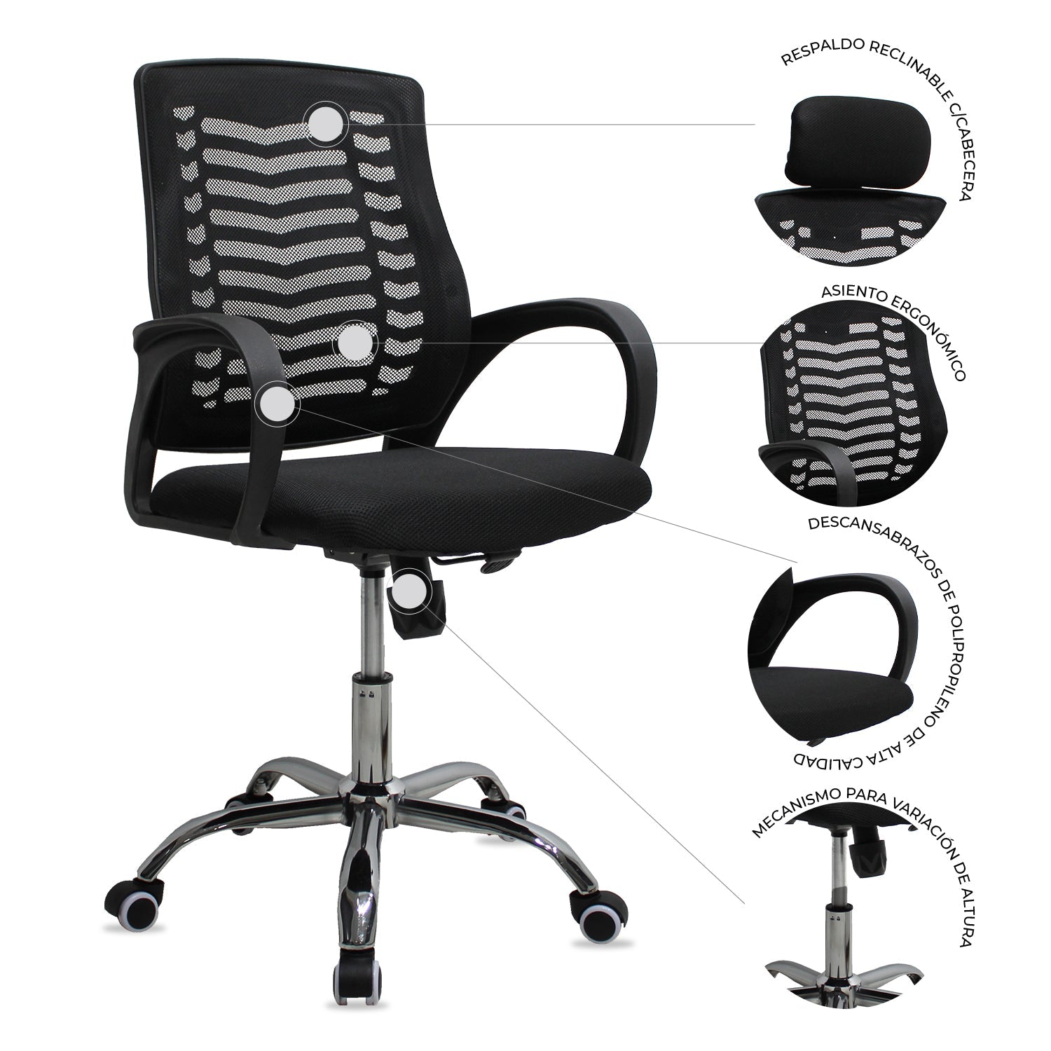 Silla Secretarial 108 8