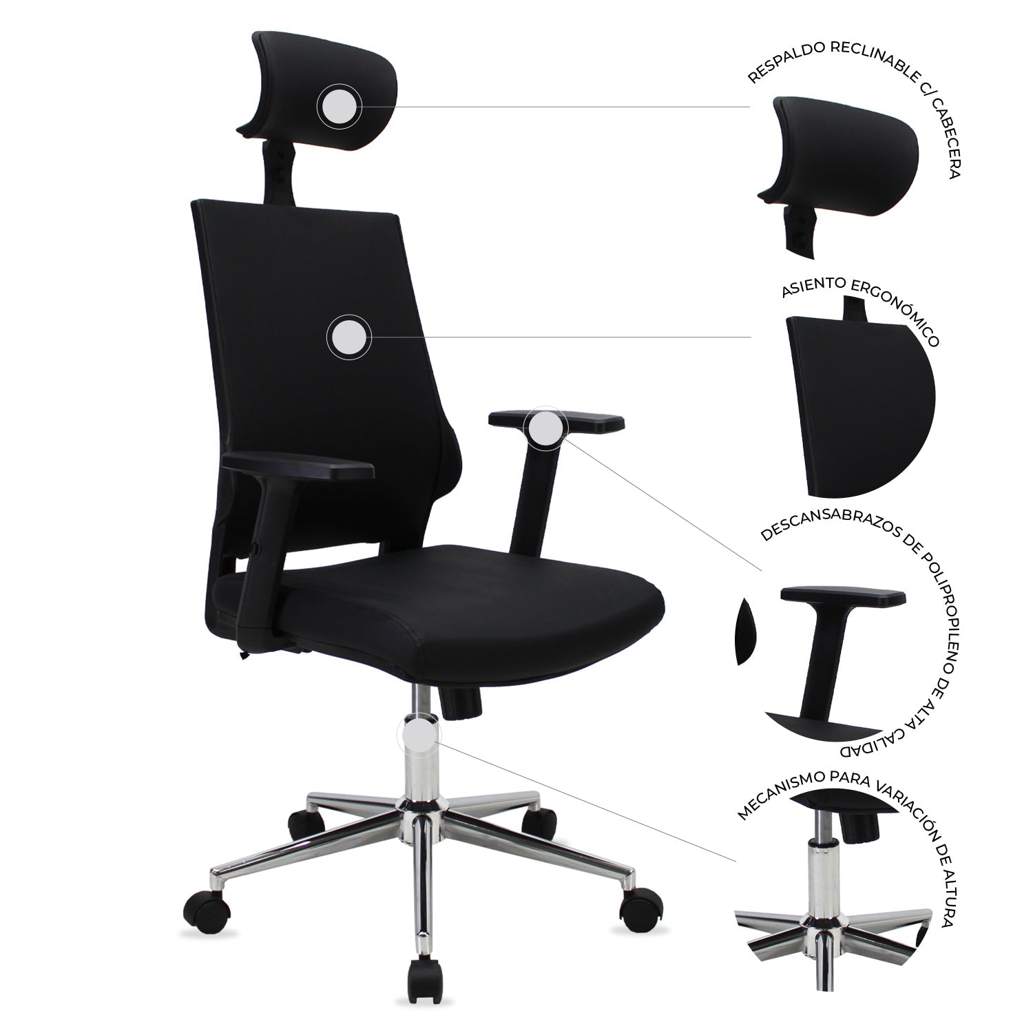 Silla Directiva Lugo 5