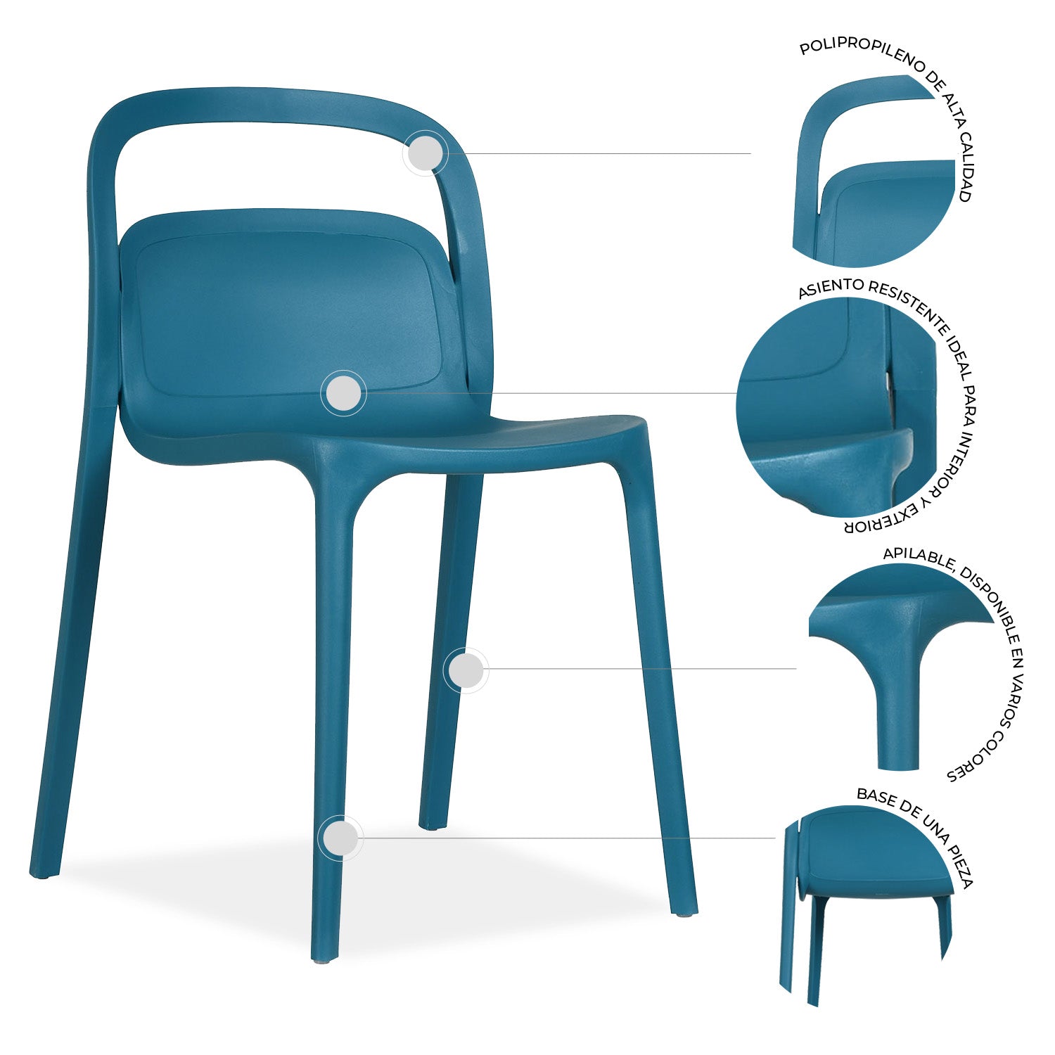 Silla Exterior Asti Var 7