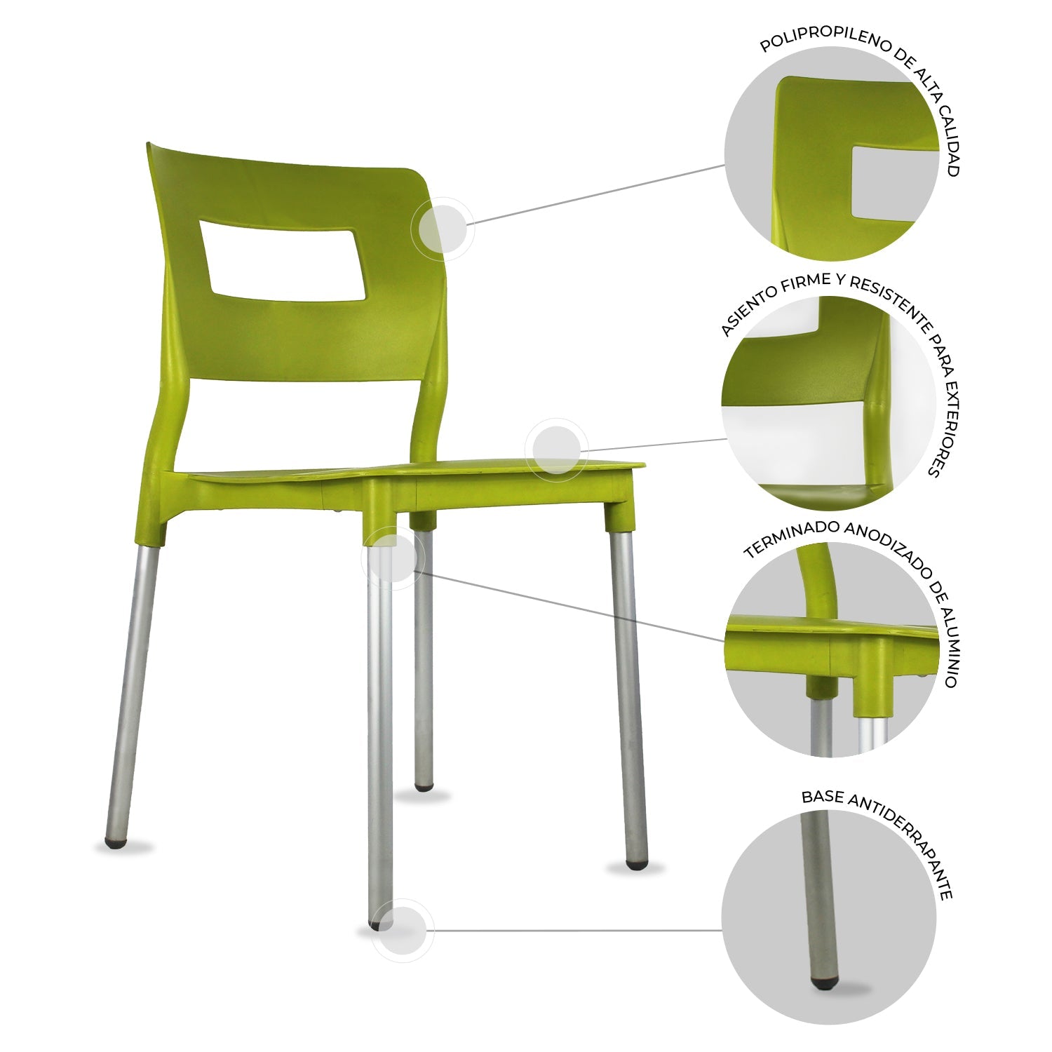 Set De 4 Sillas Valenia 4