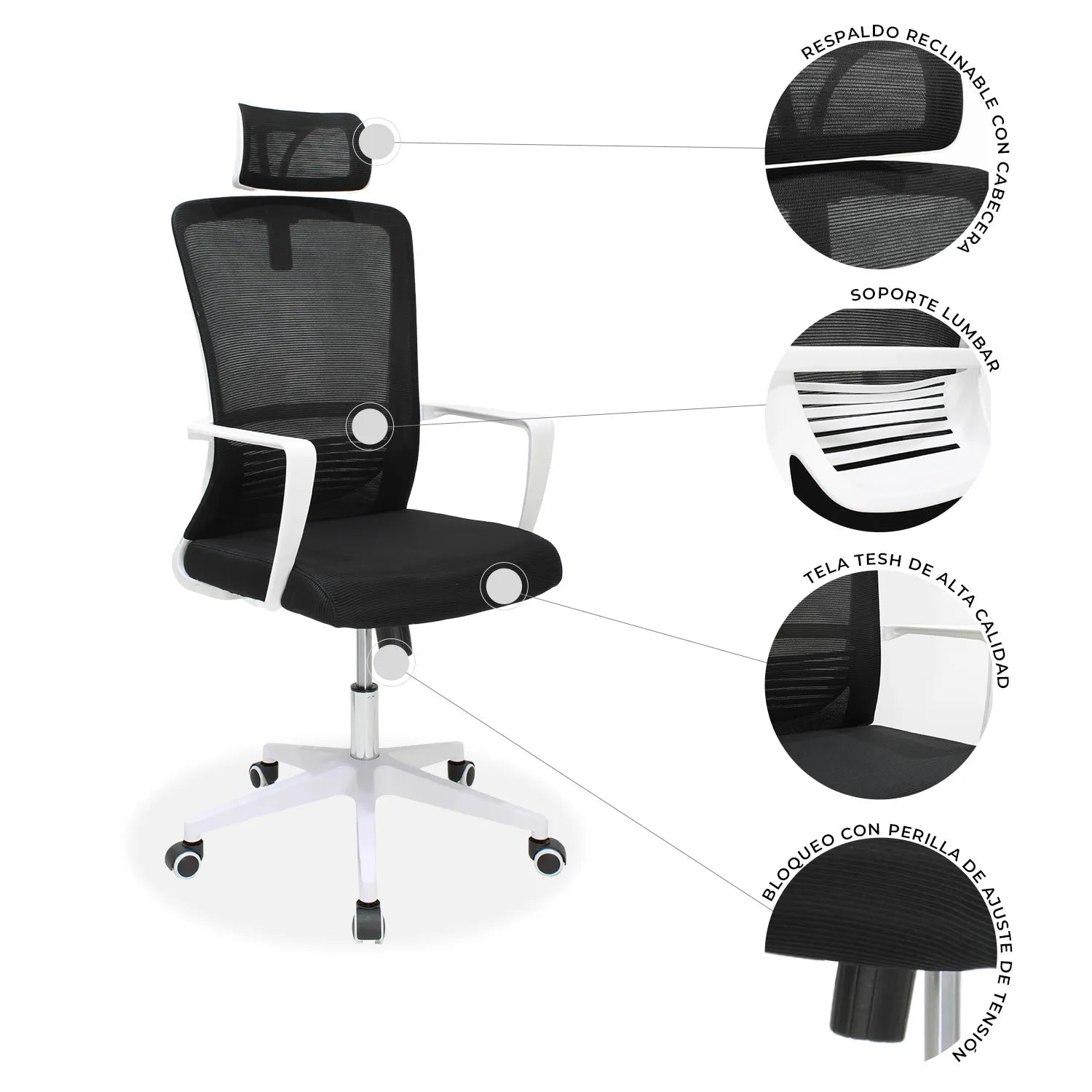 Silla Directiva Cardona 249WA 8