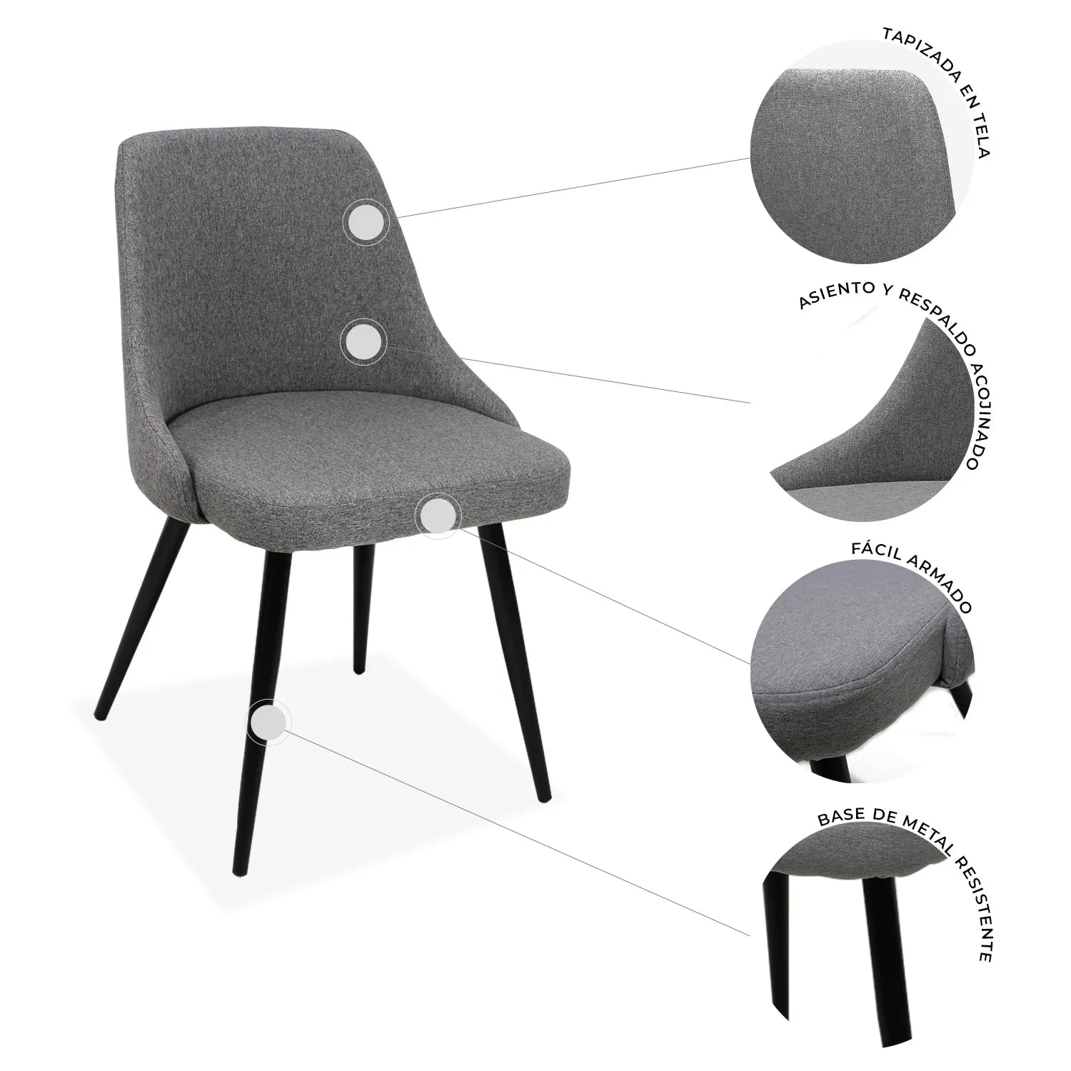 Silla Comedor Trom 8