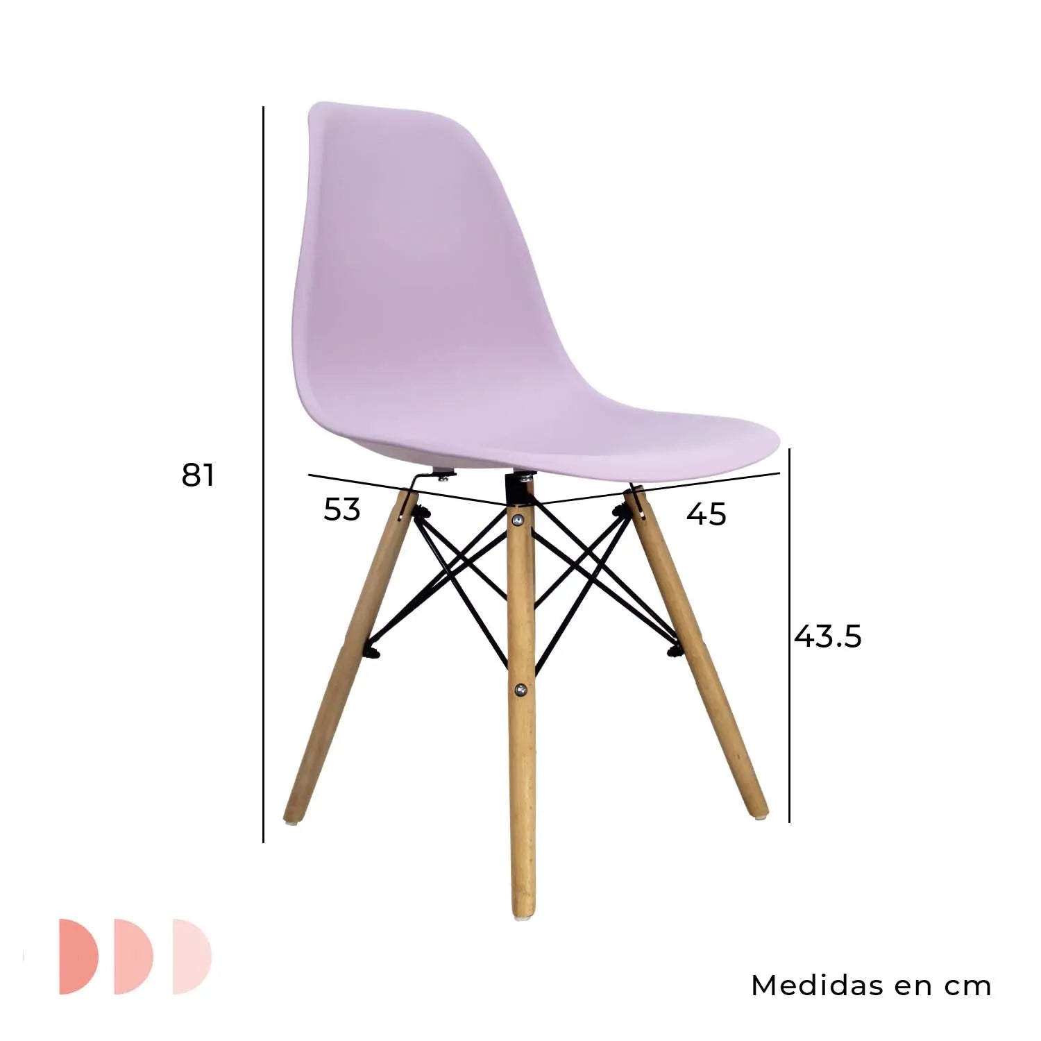 Silla Oslo Eames | Silla de comedor escandinava 5