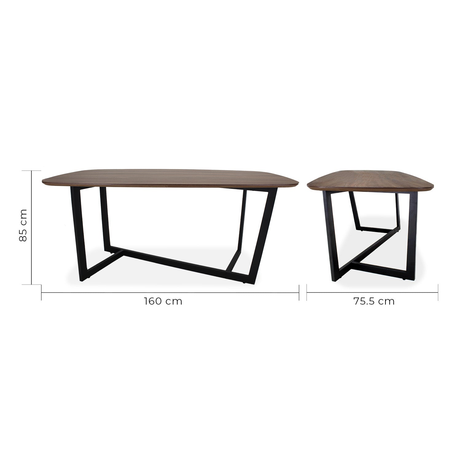 Mesa Comedor Rectangular Amalfi 160X90 8
