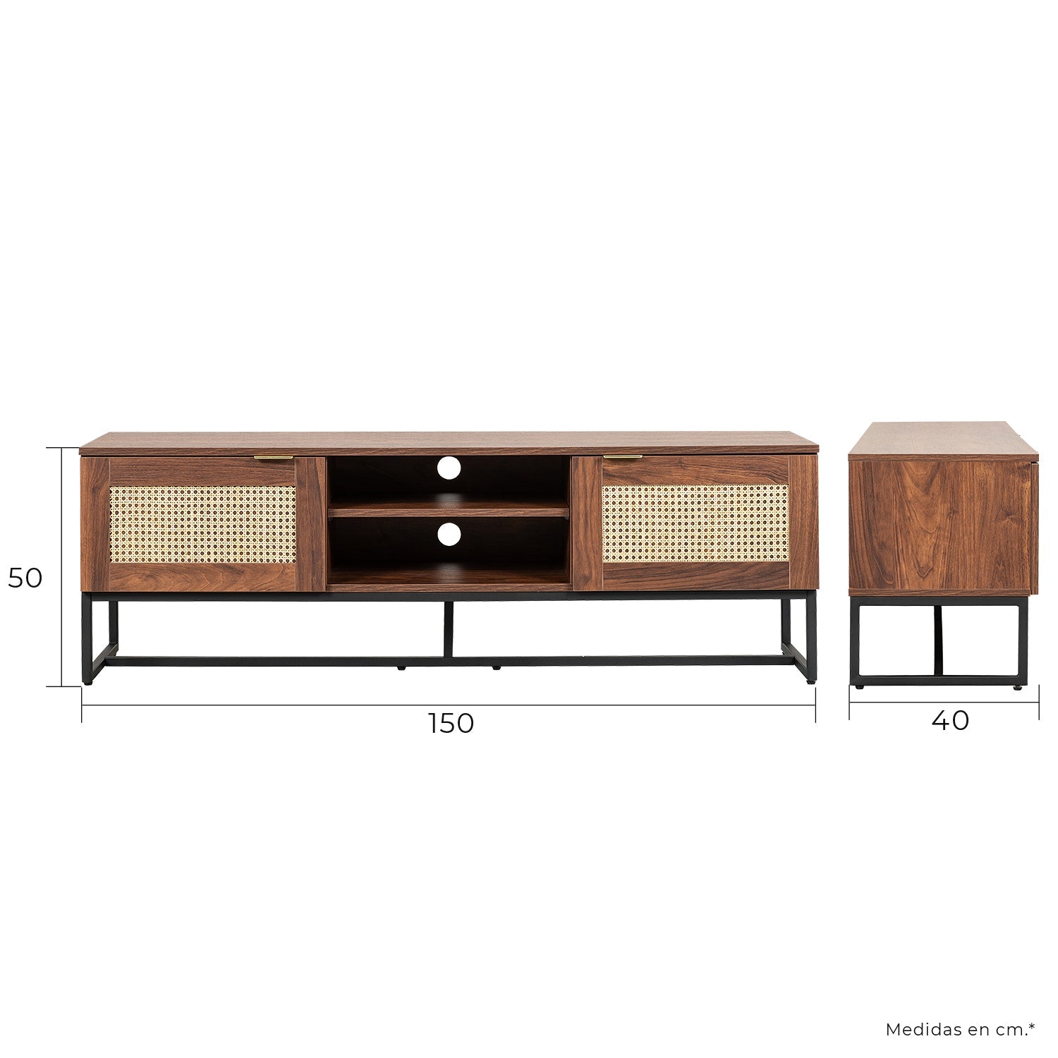 Mueble de TV Akumal Rattan 6