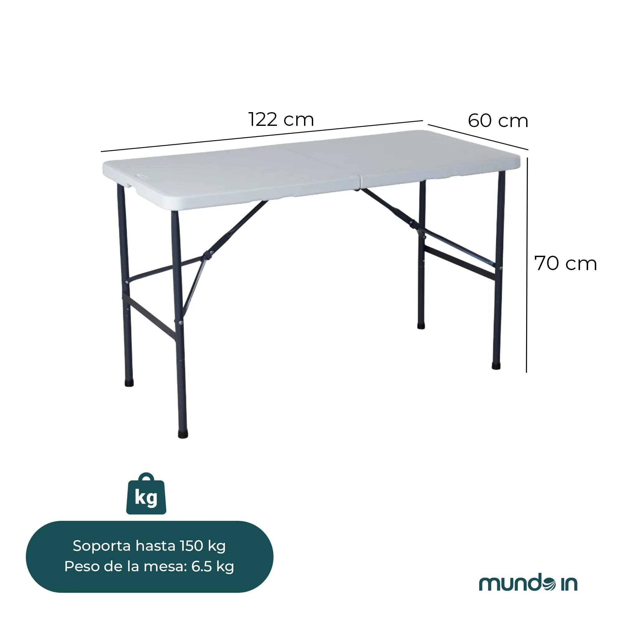MESA PLEGABLE 122 FORLI 3