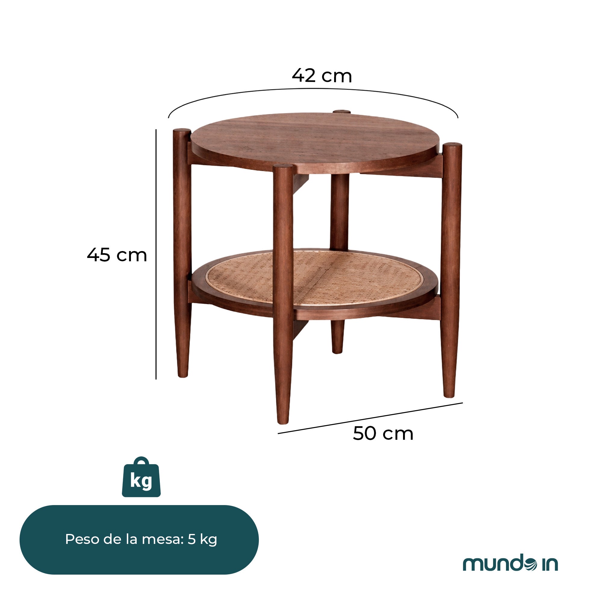 Mesa Lateral Kangar 16