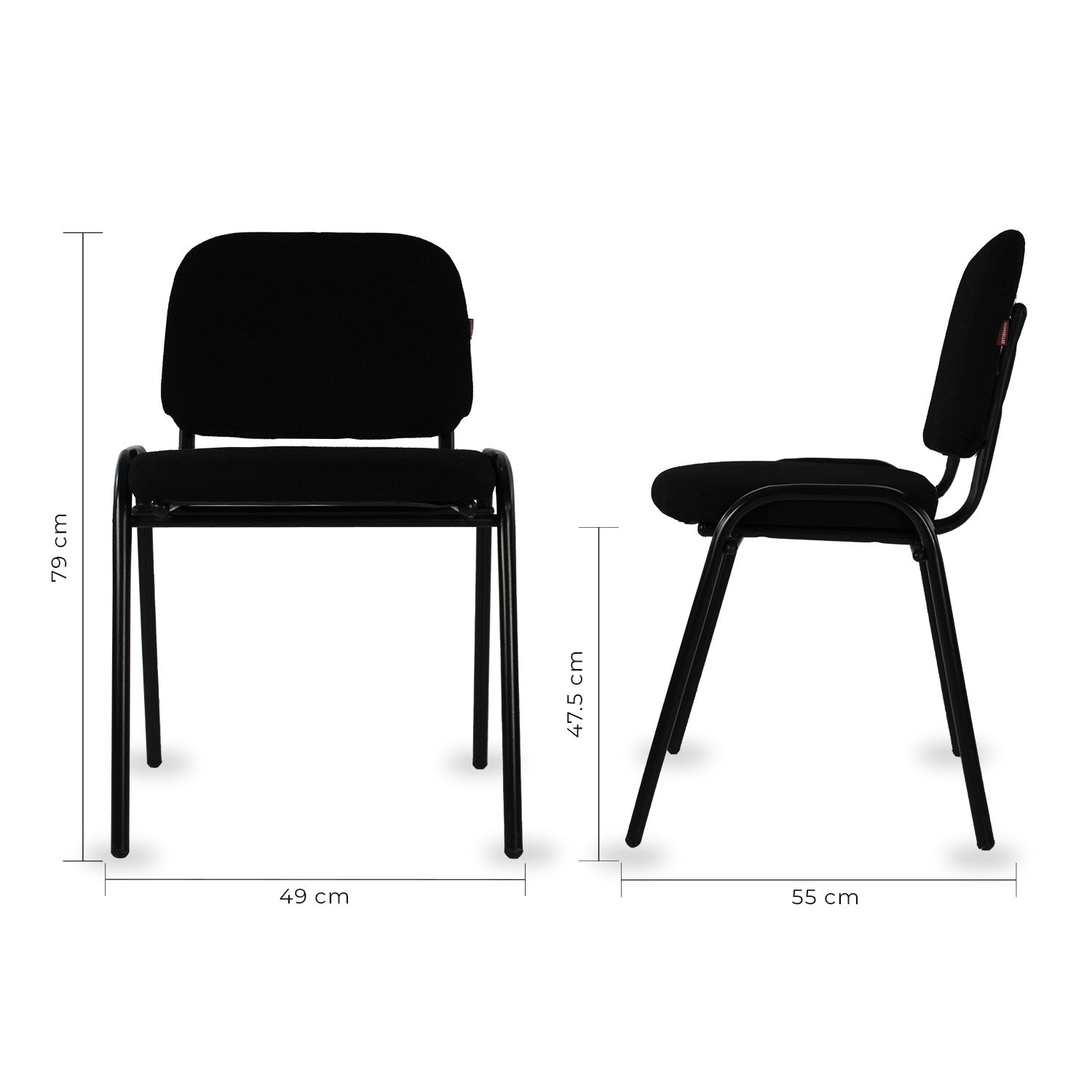 Set de 4 Sillas Fijas Tela 104Z 8