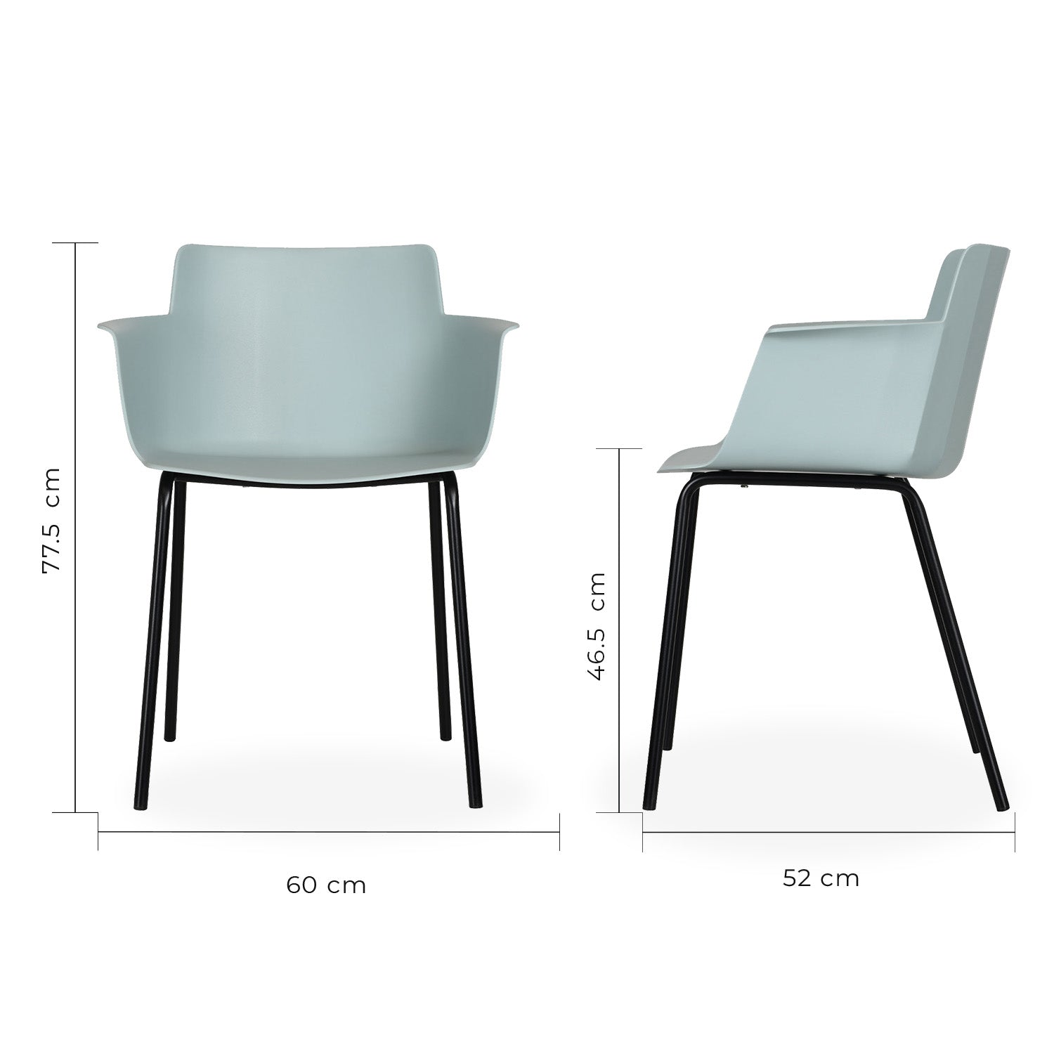 Set de 4 Sillas Potenza 7