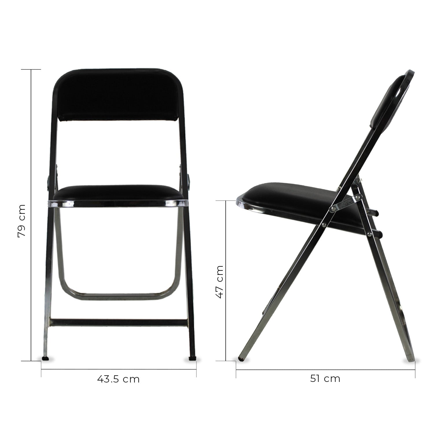 Silla Plegable Acojinada 9