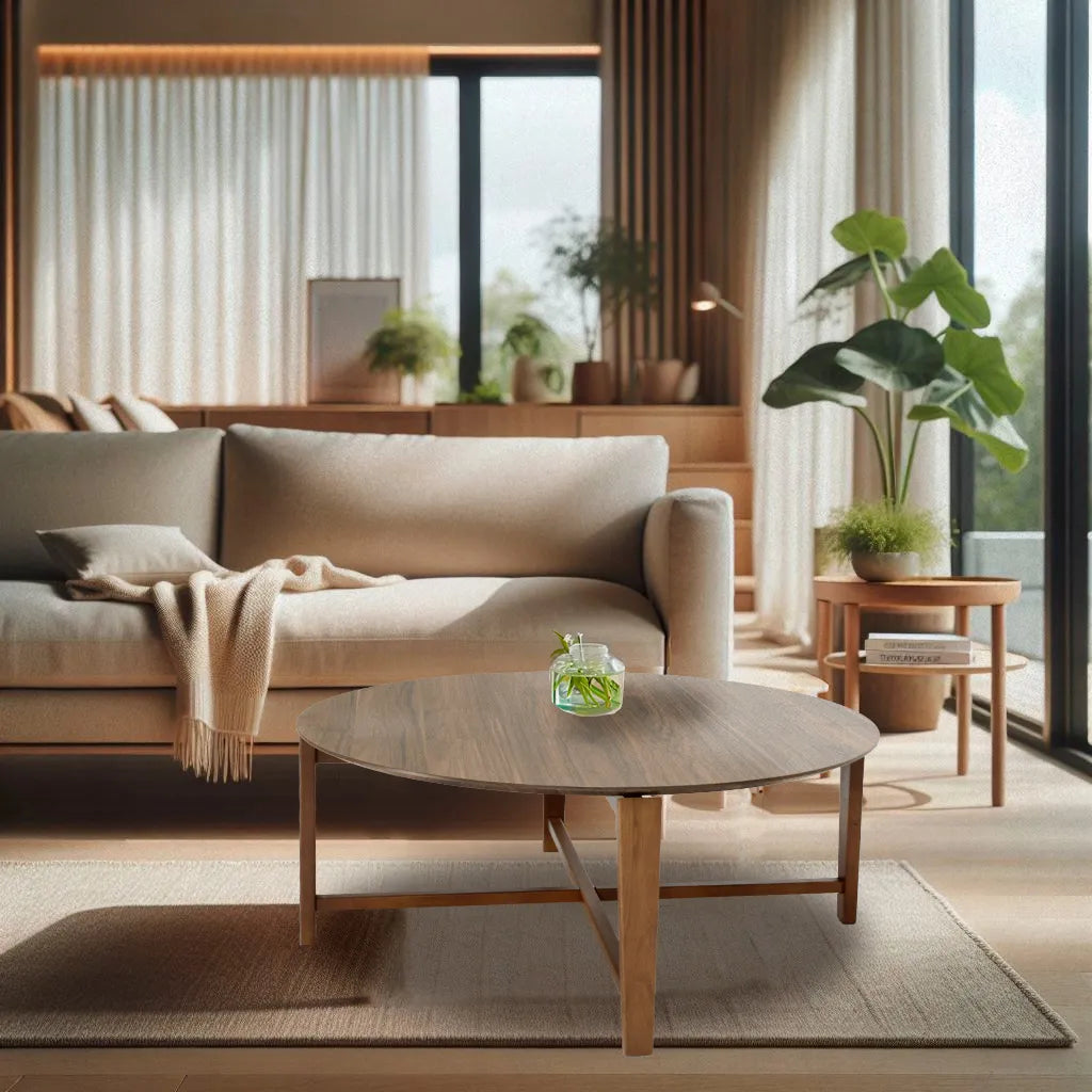 Mesa de centro circular Palu 20222L 10