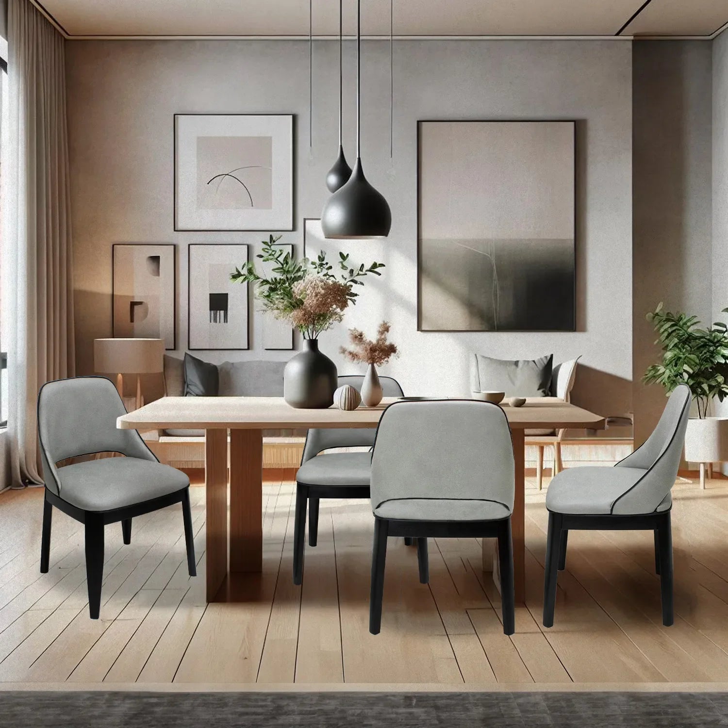 Silla de comedor Branco 10