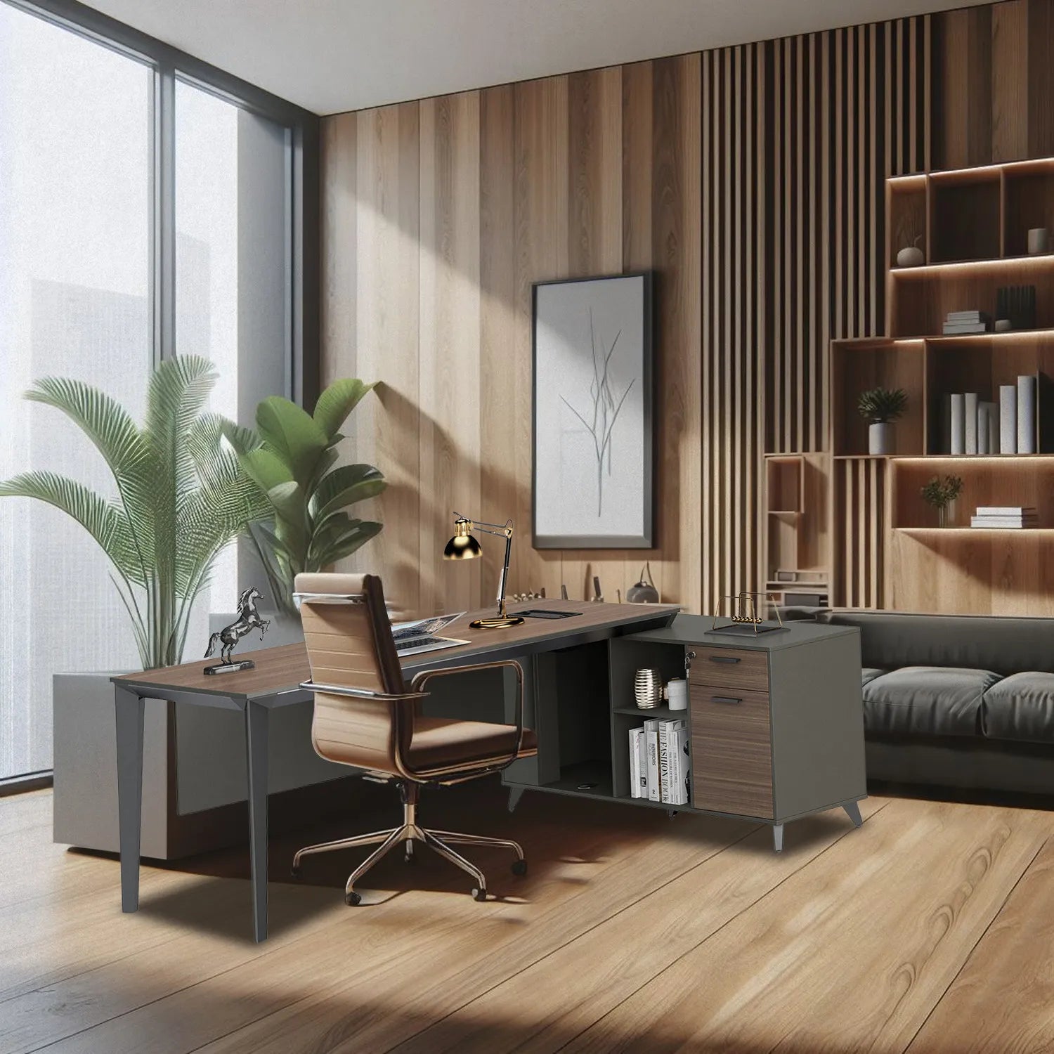 Escritorio ejecutivo Cracovia 180 Lateral 8