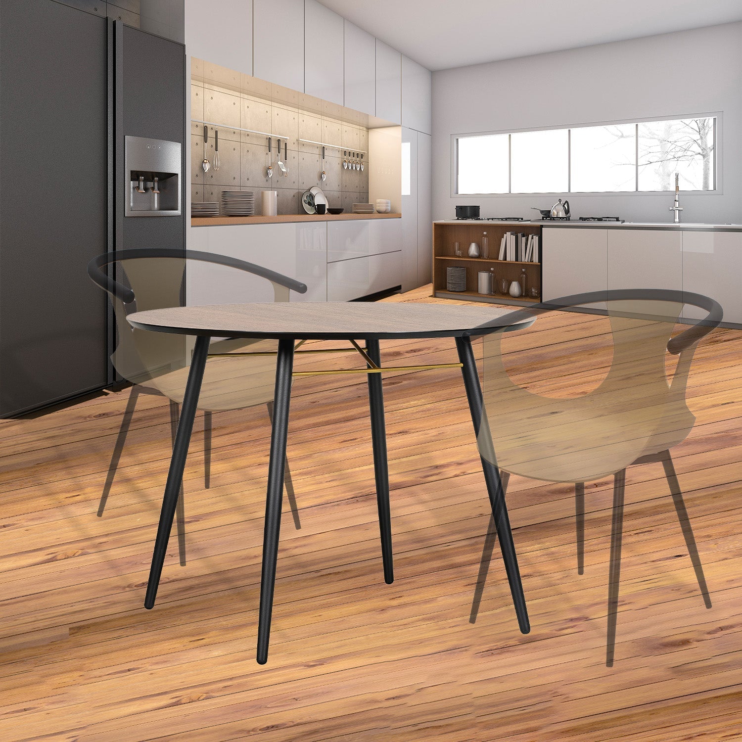 Mesa de Comedor Circular Onno 9