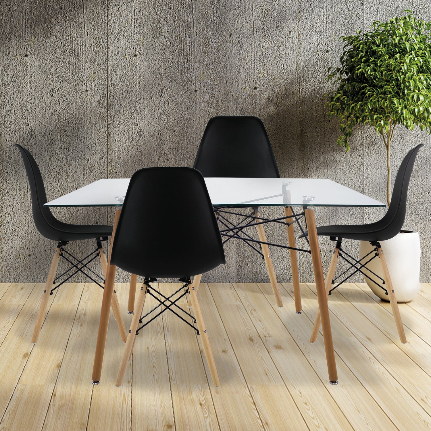 Set de 4 Sillas Oslo 10