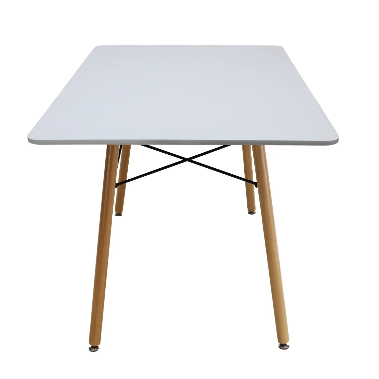 Comedor Mesa Oslo Rectangular Blanca + 4 Sillas Oslo 4